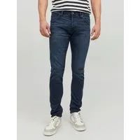 Jack & Jones Slim-fit-Jeans JJIGLENN – Slim-Fit-Jeans mit niedriger Leibhöhe Used, modisch, slim fit, Denim/Jeans