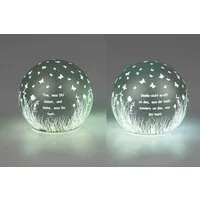 formano Tischleuchte Sprüche, LED, Höhe: cm, Farbe: Grün, Motiv: Sprüche