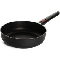 WOLL Bratpfanne Hochrandpfanne 24 cm Eco Lite QXR, (1-tlg), 2,4l, Aluminium, schwarz, spülmaschinenfest, Induktion, alle Herdarten