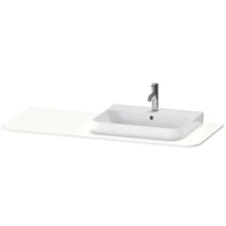 Duravit Happy D.2 Plus Konsole Weiß Supermatt 1300x550x16 mm - HP031KR8484 HP031KR8484