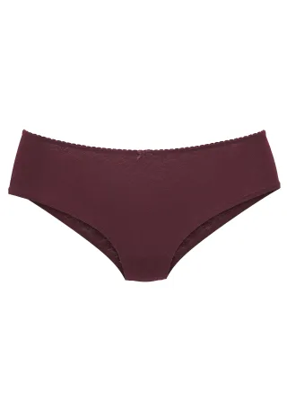 LASCANA - LASCANA Panty bordeaux - Gr. - 46