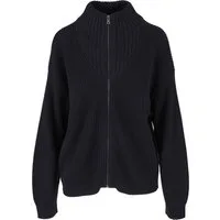 URBAN CLASSICS Strickjacke Urban Classics Damen Ladies Knitted Zip Cardigan (1-tlg)