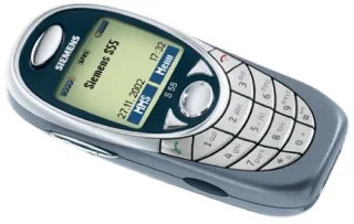 Siemens S55 artic blue