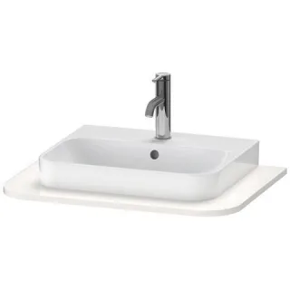 Duravit Happy D.2 Plus Konsole Weiß Hochglanz 650x480x16 mm - HP031B02222 HP031B02222