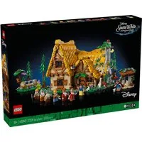 LEGO® LEGO® Disney 43242 Die Hütte von Schneewittchen und den sieben Zwergen Konstruktionsspielsteine, (2228 St)