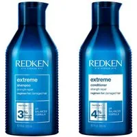 Redken Haarpflege-Set Extreme Duo - Shampoo 300 ml + Conditioner 300 ml, 2-tlg.