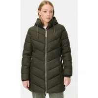 camel active Steppjacke mit abnehmbarer Kapuze Langarm