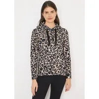 CECIL Hoodie im Leo Design