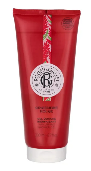Roger & Gallet Gingembre Rouge Shower Gel.