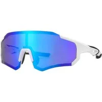 ROCKBROS Fahrradbrille photochrome, (Set, mit Zubehör), Blendfreie Sicht durch polarisierte Gläser