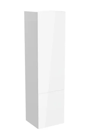 VitrA New Metropole Pure Hochschrank mit 2 Türen Türanschlag links 40 x 37 x Weiß Hochglanz,67342 67342