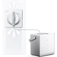 ECOVACS Fensterputzroboter WINBOT W2 PRO OMNI, Intelligente, unterbrechungsfreie Fensterreinigung, mit 7 Modi, automatischer Nachladung & innovativer Randerkennung