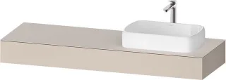 Duravit Qatego Konsole Taupe Matt 1600x550x170 mm - QA4807091910000 QA4807091910000