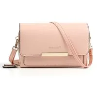 TAN.TOMI Umhängetasche Damen Handy Umhängetasche - Crossbody Tasche bis zu 6,7 Zoll (mit Geldbeutel Kartenfächer & Verstellbarer Abnehmbar Schulterriemen), Schultertasche Kleine Abendtasche Reisepass Handytasche