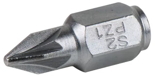 KS Tools 1/4" Mini-Bit für Kreuz-Schlitz-Schrauben PZ 2, 18 mm - 918.3046