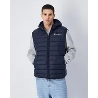 Champion Steppweste Polyfilled Vest mit Kapuze, wasserabweisendes Obermaterial