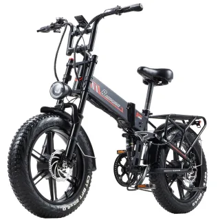 [EU DIRECT] RANDRIDE YX20M-2 Electric Bike 48V 20AH 500W*2 (Peak 1000W*2) Dual Motor Recommended Top Speed 25KM/H 20inch