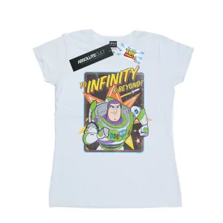 Disney - "Toy Story 4 Buzz To Infinity" T-Shirt für Damen (Weiß)