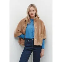 MORE&MORE Blouson kuschelweiche Kunstfell-Jacke