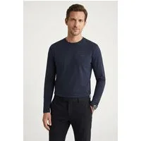 Joop Jeans Langarmshirt JJJ-33Alphis-L mit Logostickerei