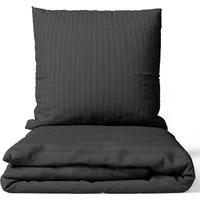 Leonado Vicenti Bettwäsche Luxuriöses Satin Set Damast, Satin, 2 teilig, elegantes Streifen Design, 100% Baumwolle, mit Reißverschluss