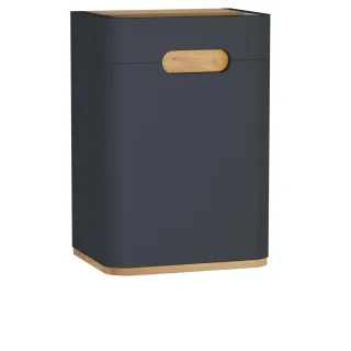 Vitra Sento Halbhochschrank, Türanschlag links, Anthrazit Matt, 60884 60884