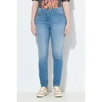Ulla Popken Regular-fit-Jeans Jeans Sarah schmales Bein Stretchdenim recycelt