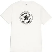 Converse T-Shirt WOMEN'S CONVERSE CRAFTED CHUCK TAYLOR T-SHIRT unifarbenes Design, Kurzarm mit eingesetzten Ärmeln, aus Baumwolle