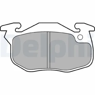 Delphi Bremsbel?ge vorne Citroen Saxo Zx Peugeot 106