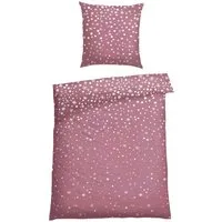 Schiesser Bettwäsche Runa aus weicher Baumwolle mit coolem Winter-Print, Feinbiber, 2 teilig, MADE IN GREEN by OEKO-TEX®-zertifiziert