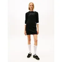 Tommy Jeans Sweatkleid TJW MINI SCRIPT SWEATER DRESS