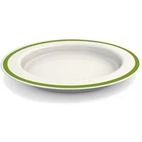 Ornamin Speiseteller ORNAMIN Großer Teller mit Kipp-Trick, (1 St), Esshilfe l Alltagshilfe l bruchstabil l Made in Germany