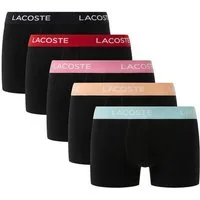 Lacoste Boxershorts Boxershorts Unterhosen 5-Pack (5-St)