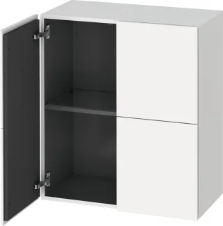 Duravit L-Cube Halbhochschrank Weiß Matt 700x363x800 mm - LC117701818 LC117701818