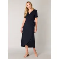 Base Level Wickelkleid Yvie In bequemer, elastischer Qualität