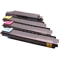 ABC Tonerkartusche, (Kompatibles Set 4x Toner für Kyocera TK-5140 Ecosys M6030cdn, Kyocera Ecosys M6030cdn M6530cdn P6130cdn), ABC