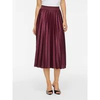 Vila Plisseerock VINITBAN SKIRT - NOOS Materialmix