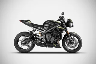 ZARD Conical BLACK Sport Auspuff Triumph Street Triple 765 R/RS Bj.2020-2022 EURO-5 eintragungsfrei