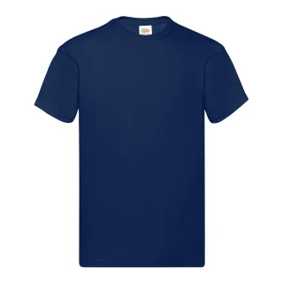 Fruit of the Loom - "Original" T-Shirt für Herren/Damen Unisex (Marineblau)