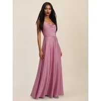 Apart Abendkleid mit Glitzerträgern