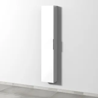 Sanipa 3way Hochschrank mit 1 Tür, Weiß-Glanz UF16078