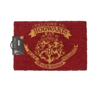 Harry Potter offizielle Welcome To Hogwarts Türmatte (Rot)