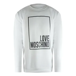 Love Moschino - Sweatshirt für Herren (Weiß)
