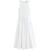 Next Sommerkleid Ärmelloses 2-in-1-Kleid mit Lochstickerei (1-tlg)