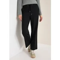 CECIL Jerseyhose Style NEELE mit Gummizug und Kordel