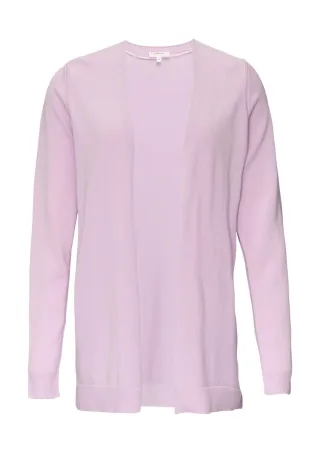 s.Oliver Red Label - Cardigan aus Viskose-Baumwollmix violet - Gr. - 34