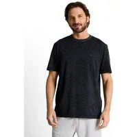 TOM TAILOR Kurzarmshirt mit floralem Allover-Print