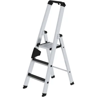Munk Stufen-Stehleiter einseitig begehbar mit clip-step R13 - 041623