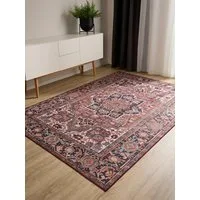 benuta Teppich George, rechteckig, Höhe: 5 mm, Vintage-Look, Kurzflor, Teppich Wohnzimmer, Schlafzimmer, Waschbar