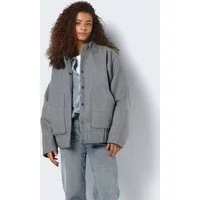 Noisy may Blusenjacke NMHALSTON L/S BOMBER JACKET WVN NOOS